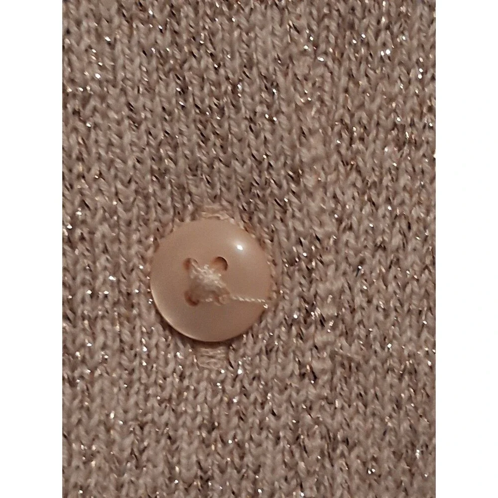 The Children's Place Girls Shimmer Ruffle Shoulder Cardigan Sweater